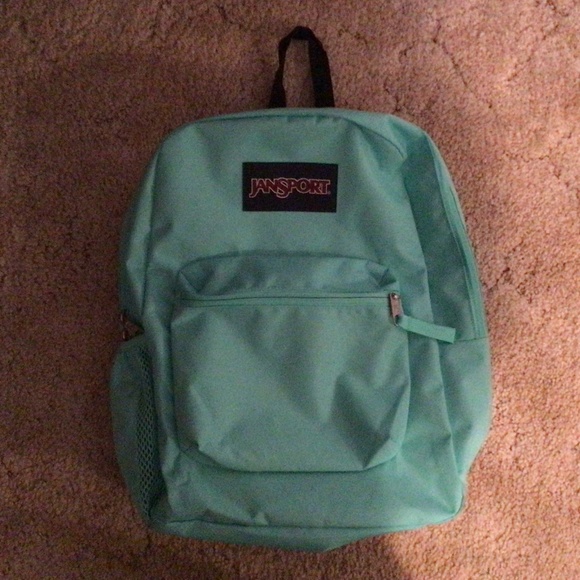 Jansport Mint Green Backpack - Picture 1 of 4